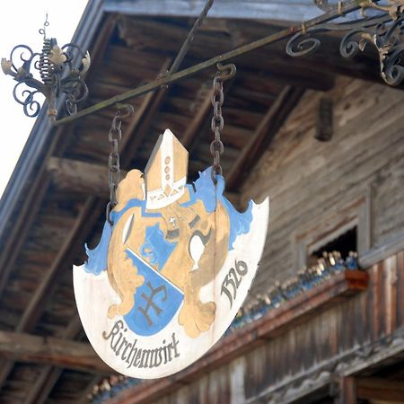 Hotel & Gourmetwirtshaus Kirchenwirt Seit 1326 Leogang Exterior photo